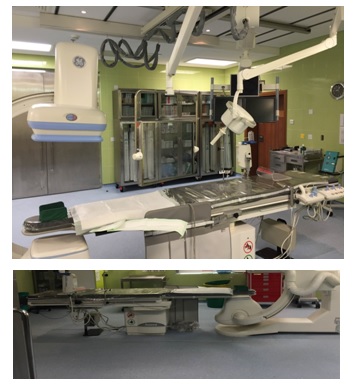 3 main properties of cath-lab table